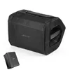 A black protective cover is shown over a Bose S1 Pro System speaker, with a smaller Bose speaker shown in the foreground. Produktbild-Vorschau