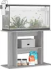 vidaXL Aquariumständer Betongrau 80 x 35 x 60 cm Produktbild-Vorschau 3