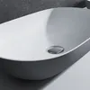 Aufsatzwaschbecken O-540 - Mineralguss - Grau/Weiß, matt - Produktbild-Vorschau 3