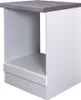 Flex Well Herdumbauschrank Varo BxTxH 60 x 60 x 85 cm weiß Produktbild-Vorschau 1