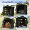 COSTWAY, capanno per attrezzi da giardino, struttura Anteprima dell’immagine prodotto 7