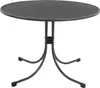 Universal Boulevardtisch Ø 90x74 cm Gestell Stahl Produktbild-Vorschau 1