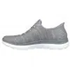 SKECHERS SLIP-INS: SUMMITS- DAZZLING HAZE Šedá Náhľad obrázku produktu 38