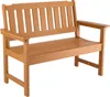 VEVOR záhradná lavička lavičky záhradného nábytku 128 cm Náhľad obrázku produktu 1