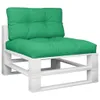 Design Palettenkissen 2-tlg. Grün Stoff, Klassische Sofas Produktbild-Vorschau 3