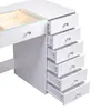 Stolik kosmetyczny VANITII z oświetleniem LED, 8 szuflad, Podgląd zdjęcia produktu 7