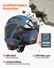 VEVOR Klapphelm mit Doppelvisier Größe XL, Modularer Produktbild-Vorschau 4