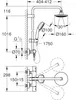 Système de douche Grohe Tempesta C System 210 27922 avec Voir les images du produit 15