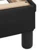 Design Bettgestell mit Kopfteil Schwarz 80x200 cm Produktbild-Vorschau 7
