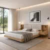 Structure de lit flottante king size 180x200 cm avec tête Voir les images du produit 6