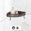 5Five Badorganisator - schwarz - Metall - Seifenschale mit Produktbild-Vorschau 5