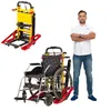 Elektrischer Treppensteiger Faltbarer Rollstuhl Treppenlift Produktbild-Vorschau 1