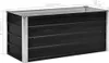 DELUKE® Hochbeet für Garten OSKAR Anthrazit | 100x40x45cm | Produktbild-Vorschau 2