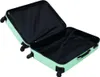 vidaXL Hard Shell Trolley Set 3 ks Mätovo zelený ABS Náhľad obrázku produktu 5