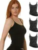 Yenita® Spaghetti Top - Unterhemd 4er Set Träger Top XL Produktbild-Vorschau 2