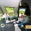 Skandika Kambo Tunnelzelt für 4 Personen | Dunkle Produktbild-Vorschau 3