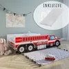Autobett 80x160 cm Spielbett Kinderbett mit Matratze, Produktbild-Vorschau 5