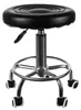 Beauty Lushh Friseurstuhl - Rollen - schwarz - Metall - bis Produktbild-Vorschau 4