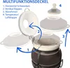 Tandoor Muskat – handgefertigter Lehmofen aus Schamott | Produktbild-Vorschau 3
