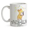Mr. & Mrs. Panda Kaffeetasse Sängerin Herz - Weiß - Produktbild-Vorschau 3