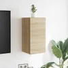 vidaXL TV nástenné skrinky 2 ks Dub Sonoma 30,5x30x30 cm Náhľad obrázku produktu 4