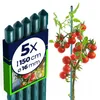 KADAX 5x Tyczka Do Roślin 150cm Podpora Pomidorów Kwiaty Podgląd zdjęcia produktu 1
