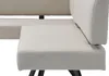 byLIVING Eckbank TORONTO, Bezug in taupe, Gestell in Produktbild-Vorschau 6