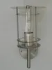 Edelstahl Glas Wand-Außen-Leuchte Boston Fassung E27 Produktbild-Vorschau 1