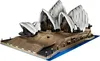 A LEGO model of the Sydney Opera House on a blue base representing water. Anteprima dell’immagine prodotto