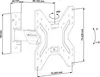 ECG LD 174202 | TV-Halter | Für LED / LCD | 17"- 42" | Produktbild-Vorschau 4