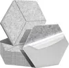 Eikuavons 12 Stück Akustikplatten Hexagonal selbstklebend Produktbild-Vorschau 1