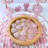 Cristalli di pietra di quarzo rosa del cuore Set di Anteprima dell’immagine prodotto 4