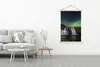 MuchoWow® Textilposter Nordlicht - Wasserfall - Island - Produktbild-Vorschau 3
