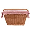 Fahrradkorb in Naturfarbe 46x34 H23/28 cm Produktbild-Vorschau 4