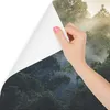 Muralo Selbstklebende Fototapete TROPENWALD im Nebel Bäume Produktbild-Vorschau 3