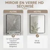 Miroir de salle de bain ZMH avec éclairage, miroir mural Voir les images du produit 5