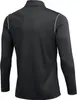 The back view of a black Nike jacket with white piping. Produktbild-Vorschau