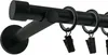 Techno 160 cm Einzelne Gardinenstange Schwarz 19 mm aus Produktbild-Vorschau 1