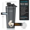 Arendo Protein Shaker z nerezové oceli, šejkr na proteiny Náhled obrázku produktu 2