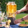 Relaxdays Getränkespender mit Einsatz, Zapfhahn & Deckel, 4 Produktbild-Vorschau 3