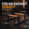Paralettes Liegestützgriffe mit Holzgriff Kompakte Produktbild-Vorschau 7