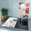Spritzschutz Herdabdeckplatte Schneidebrett aus Glas Produktbild-Vorschau 3