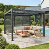 sweeek - Pergola mit Lamellendach Palace 3x4m + 3 Produktbild-Vorschau 6