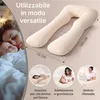Cuscino per chi dorme sul fianco ELONEO con fodera, cuscino Anteprima dell’immagine prodotto 2