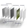 DEQORI Magnettafel Glas 30x30 cm 'Waldlichtspiele' Produktbild-Vorschau 7