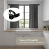 LOFT 280 cm 1-läufige Gardinenstange Schwarz 19 mm aus Produktbild-Vorschau 4
