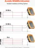 SucceBuy Solarbetriebenes Elektrozaungerät, 0,3 J, 8 kV, 3 Produktbild-Vorschau 6