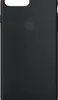 A black iPhone case with an Apple logo. Voir les images du produit