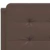 Bettgestell mit LED ohne Matratze "Zadar" Braun 120x200 cm Produktbild-Vorschau 11