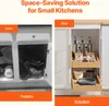 SucceBuy 2-stufiger ausziehbarer Schrank-Organizer, Produktbild-Vorschau 4